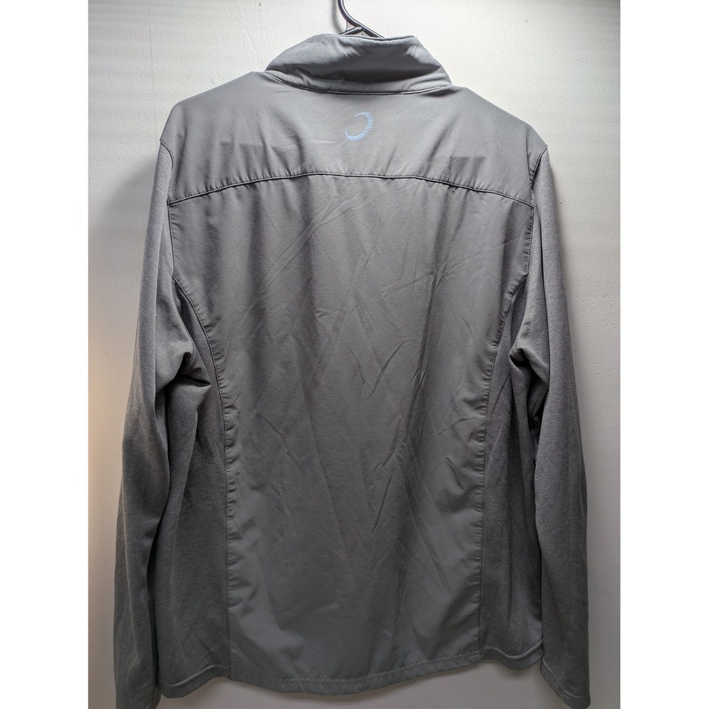 Zero Restriction Gray Full Zip Lightweight Jacket… - image 8